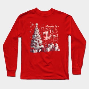 White Christmas Long Sleeve T-Shirt